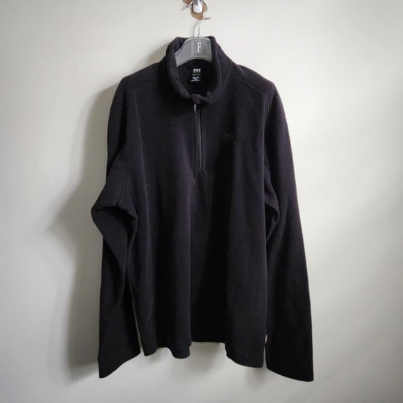 Helly Hansen Other - *SOLD* HELLY HANSEN | Fleece half zip pullover polartec black sz 2XL